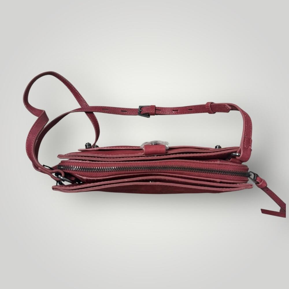 NWT $228.00 Botkier NY Leather Warren City Crossbody Handbag - Picture 4 of 14